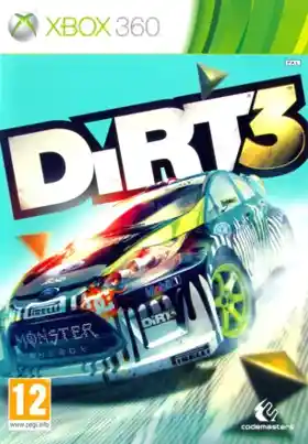 DiRT 3 (USA) box cover front